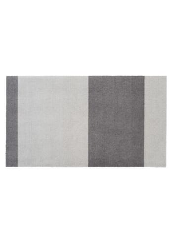 Tica Copenhagen - Gulvtæppe - Stripes Horizon - Steelgrey/Light Grey