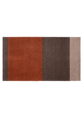Tica Copenhagen - Gulvtæppe - Stripes Horizon Unicolor - Sand/Brown/Terracota