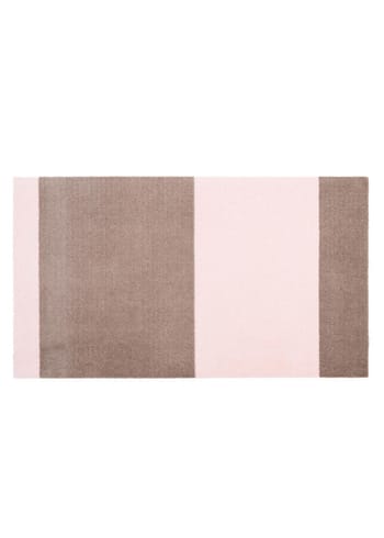 Tica Copenhagen - Alfombra - Stripes Horizon Unicolor - Sand/Light Pink