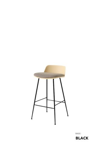 &tradition - Bar stool - Rely HW81-HW85 - HW82 - Beige Sand / Re-Wool 0218