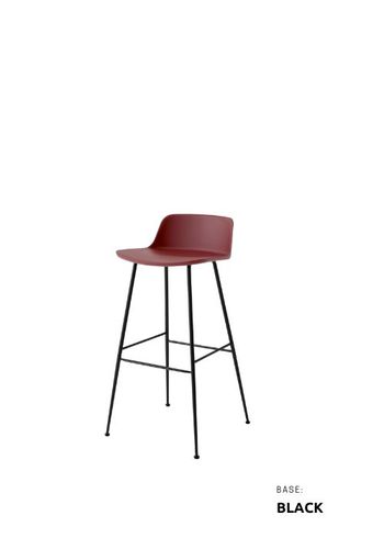 &tradition - Bar stool - Rely HW86-HW90 - HW86 - Red Brown