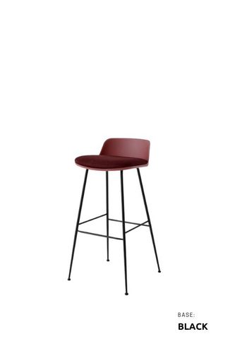 &tradition - Bar stool - Rely HW86-HW90 - HW87 - Red Brown / Vidar 0693