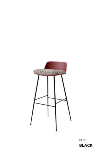 &tradition - Bar stool - Rely HW86-HW90 - HW87 - Red Brown / Zero 0011
