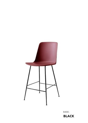 &tradition - Bar stool - Rely HW91-HW95 - HW91 - Red Brown