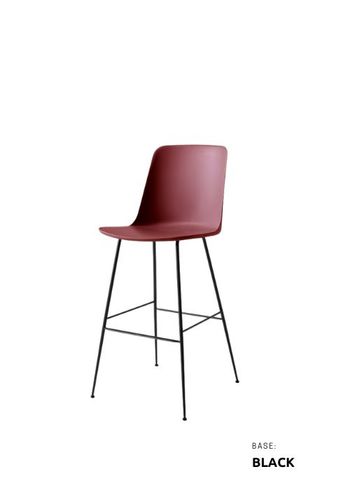 &tradition - Bar stool - Rely HW96-HW100 - HW96 - Red Brown