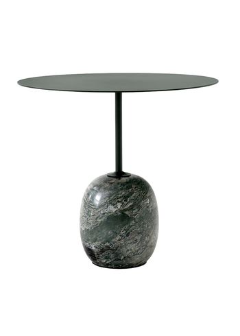 &tradition - Table - Lato / LN8 / LN9 - Deep green & Verde Alpi marble / LN9