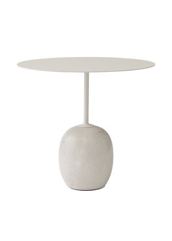 &tradition - Table - Lato / LN8 / LN9 - Ivory white & Crema Diva marble / LN9