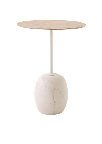 &tradition - Table - Lato / LN8 / LN9 - Lacquered oak & Crema Diva marble / LN8