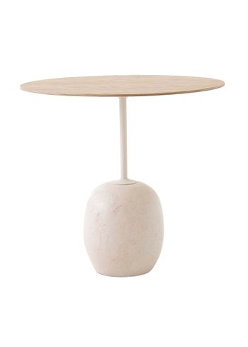 &tradition - Table - Lato / LN8 / LN9 - Lacquered oak & Crema Diva marble / LN9