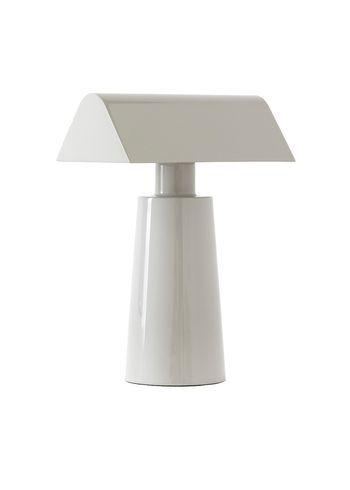 &tradition - Lámpara de mesa - Caret portable table lamp MF1 by Matteo Fogale - Silk Grey