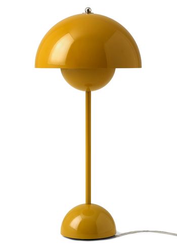 &tradition - Bordslampa - Flowerpot Table Lamp VP3 av Verner Panton - Mustard