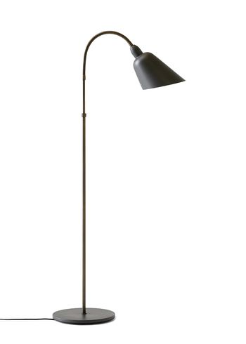 &tradition - Floor Lamp - Bellevue - AJ7 - The Floor Lamp - Stone Grey/Bronzed Brass - Anniversary edition