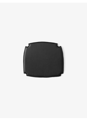 &tradition - Cuscino - Drawn Seat Pad for HM3 & HM4 - Black Prescott Leather HM3