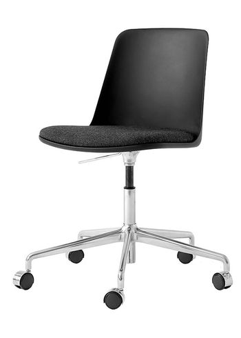 &tradition - Office Chair - Rely HW29 - Black & Re-Wool 198