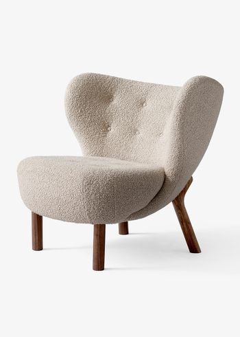&tradition - Lounge stoel - Little Petra VB1 by Viggo Boesen - Walnut / Karakorum 003