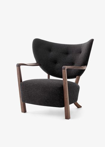 &tradition - Lounge stoel - Wulff ATD2 - Walnut/Hallingdal 376