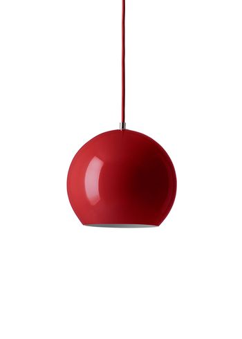 &tradition - Lamp - Topan Pendant VP6 by Verner Panton - Vermilion Red