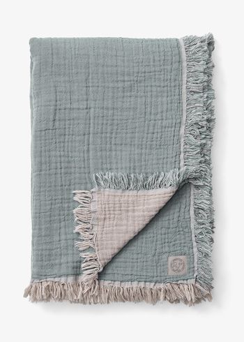 &tradition - Plaid - &tradition Collect - Cotton Throw - SC32 & SC33 - Cloud & Sage - SC32