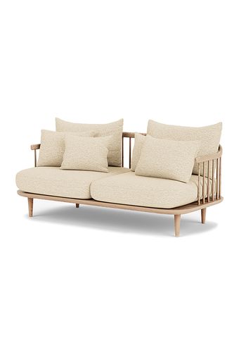 &tradition - Couch - Fly Sofa / SC2 / SC3 / SC12 - White Oiled Oak with Karakorum 003 / SC2