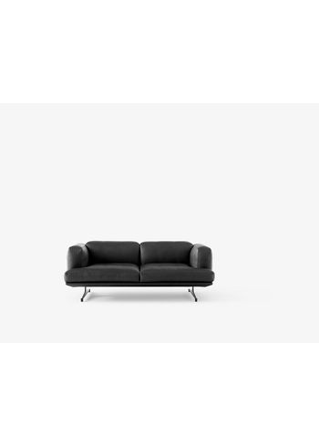 &tradition - Couch - Inland AV22 - Noble Black Leather