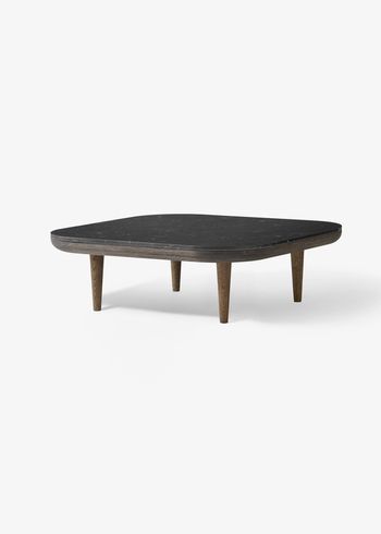 &tradition - Mesa de centro - FLY Table / SC4 / SC5 / SC11 - SC4 / Smoked oiled oak / Nero Marquina marble