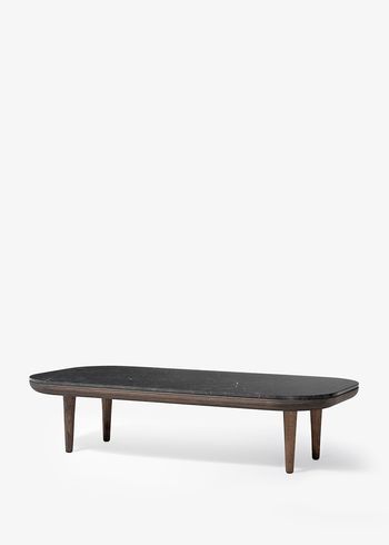 &tradition - Mesa de centro - FLY Table / SC4 / SC5 / SC11 - SC5 / Smoked oiled oak / Nero Marquina marble