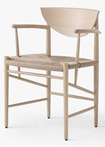 &tradition - Chair - Drawn - HM3 & HM4 - Soaped oak base with natural paper cord - HM4