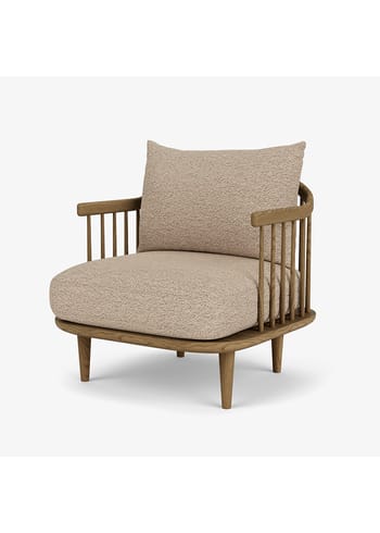 &tradition - Stuhl - Fly Chair / SC1 / SC10 - Smoked Oiled Oak with Karakorum 003 / SC10