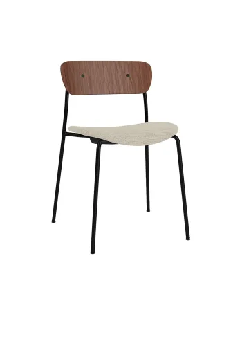 &tradition - Chair - Pavilion AV3 by Anderssen & Voll - AV3 - Valnød / Ruskin 05 / Black Frame