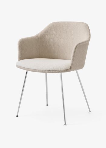 &tradition - Chair - Rely - HW37 - Shell Fabric: Karakorum 003 / Seat Fabric: Karakorum 001 / Base: Chrome