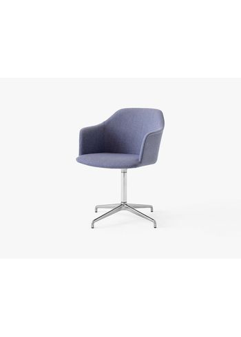 &tradition - Chair - Rely - HW40 - Fabric: Re-wool 658 x Base: Polished Aluminium