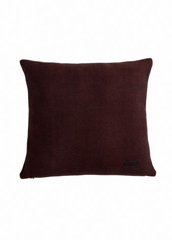  - - Twill Weave Cushion - Rød - Small