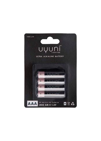 Uyuni - Candele - Batterier - Uyuni - AAA Battery