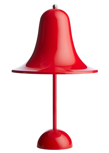 Verpan - Candeeiro de mesa - Pantop Portable by Verner Panton - Bright Red