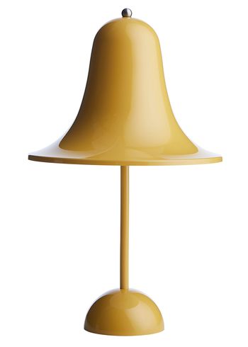 Verpan - Lampe de table - Pantop Portable by Verner Panton - Warm Yellow