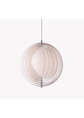 Verpan - Pendant Lamp - Moon Pendant by Verner Panton - Opal - Small