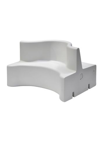 Verpan - Couch - Cloverleaf sofa - Extension unit - White