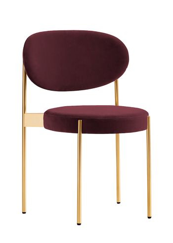 Verpan - Cadeira de jantar - 430 Stacking Chair by Verner Panton - Brass / Harald 582