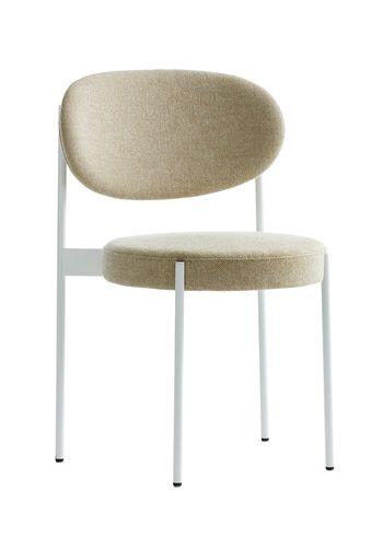 Verpan - Matstol - 430 Stacking Chair by Verner Panton - White / Hallingdal 220