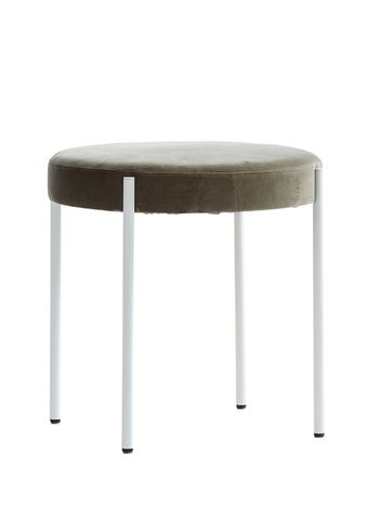 Verpan - Dining chair - 430 Stool by Verner Panton - Harald 143 / White