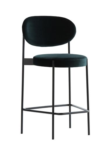 Verpan - Cadeira - 430 Bar Stool by Verner Panton - Black / Harald 982