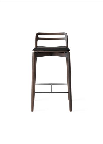 Vipp - Bar stool - Cabin Counter Stool - Vipp484 - Shade Black / Dark Oiled Oak