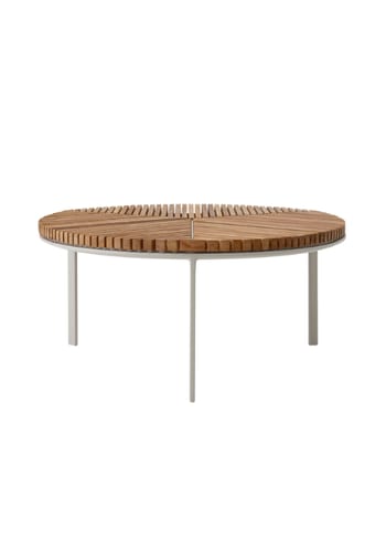 Vipp - Puutarhapöytä - Open-Air Coffee Table Ø60 - Vipp714/Vipp716 - Teak