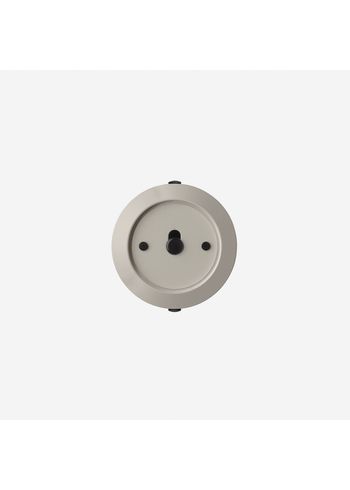Vipp - Onderdelen - Vipp895 Wall mount adapter - Warm Grey