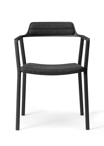 Vipp - Stoel - The Chair - Vipp451 - Dark Grey Polyester / Black Aluminium