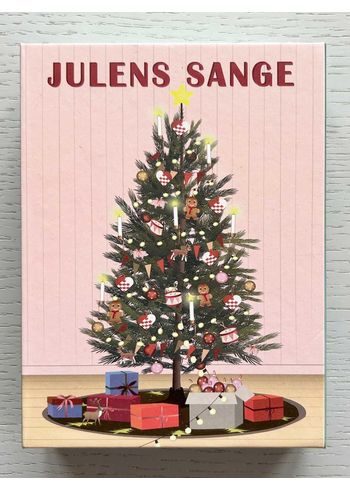 ViSSEVASSE - Kerstversiering - JULENS SANGE - Æske med 15 sanghæfter - Julens sange