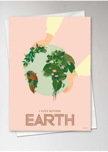 ViSSEVASSE - Kort - I Love Mother Earth Card - Love