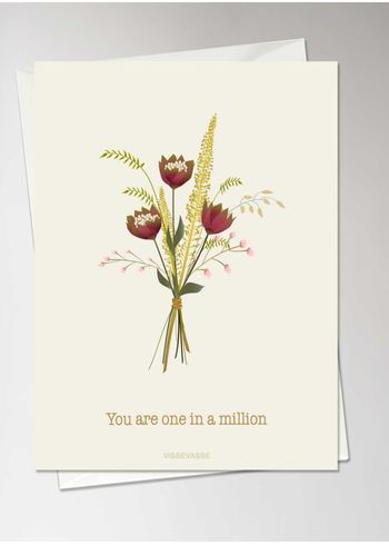 ViSSEVASSE - Kaarten - You are One in a Million Card - Love