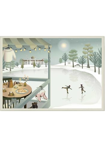 ViSSEVASSE - Kartta - Ice Skating Christmas Card - Christmas