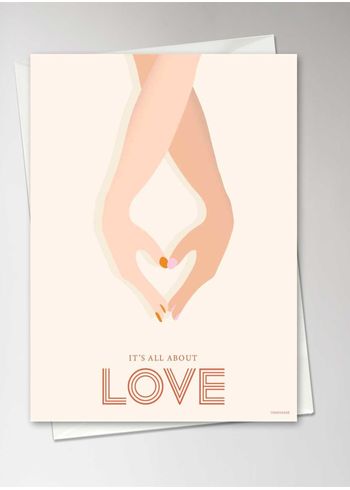 ViSSEVASSE - Kort - It's all about Love Card - Love